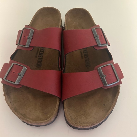 Like New Birkenstock Arizona Soft Slide Sandal Size 41 - Picture 4 of 4